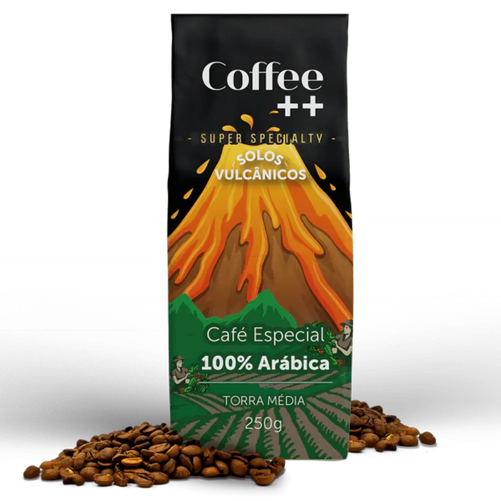 Coffee++ Solos Vulcânicos Grãos 250g