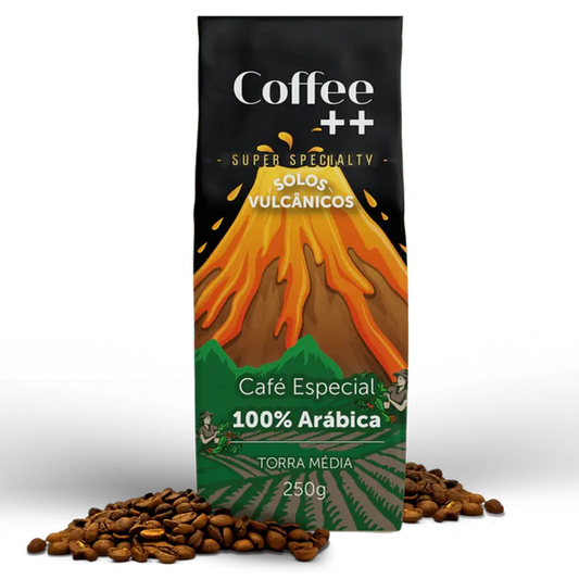 Coffee++ Solos Vulcânicos Grãos 250g