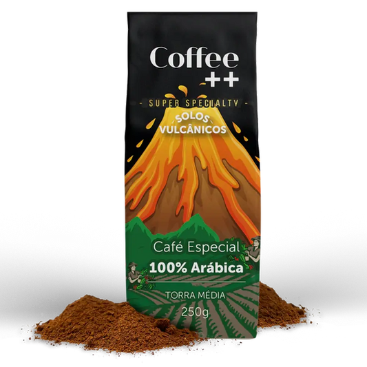 Coffee++ Solos Vulcânicos Moído 250g